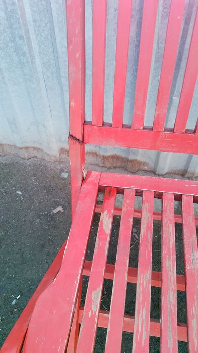 Стiлець деревяний розкладний