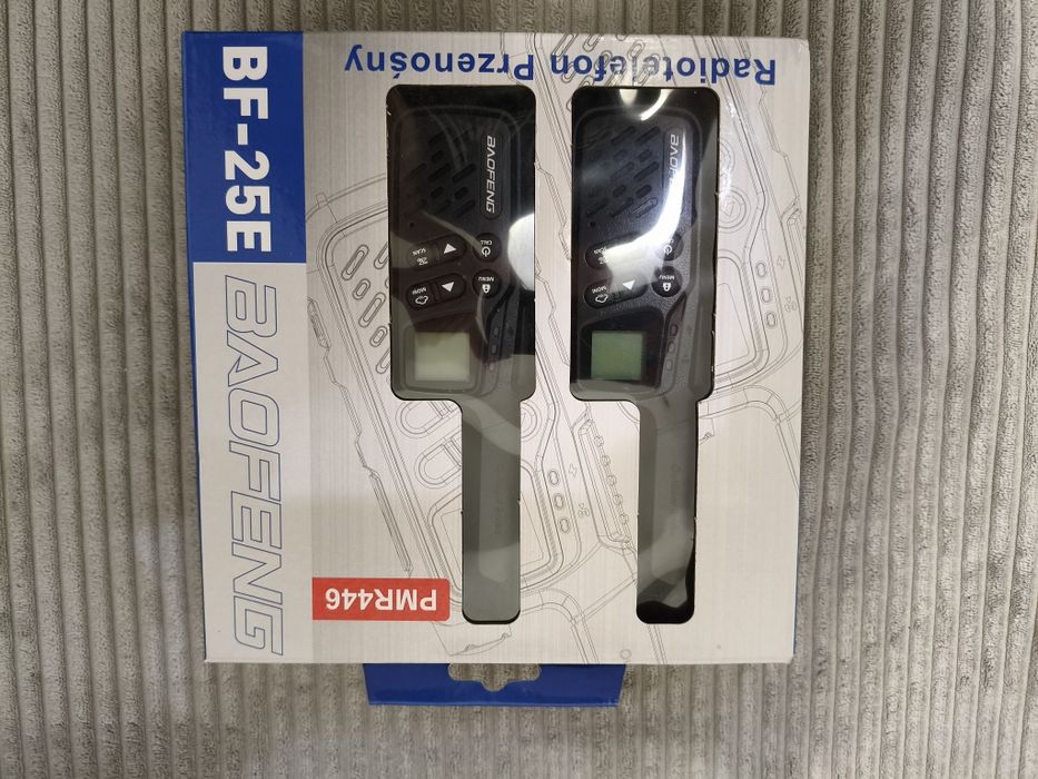 Zestaw 2x krutkofalówka Baofeng BF-25E