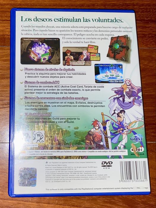 Jogo PS2 Atelier Iris 3: Grand Phantasm