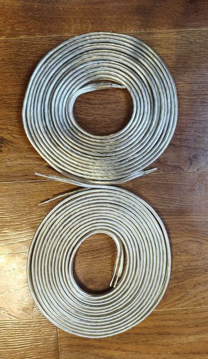 Кабель акустический OEHLBACH cable T.M. и Real Cable.  и  In EAGLE CABLE SILVER  Made in GERMANY