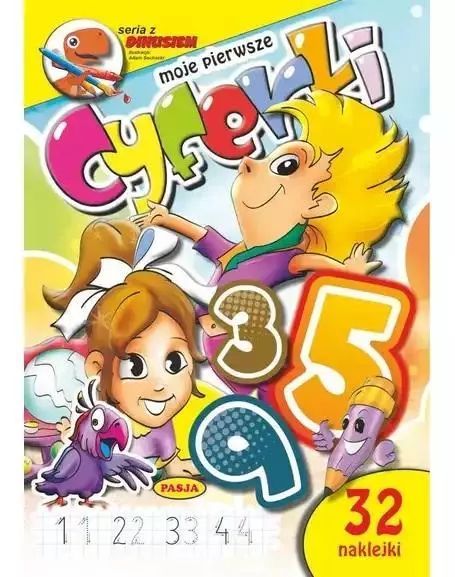 Seria z Dinusiem. Cyferki. Pasja. Nowy Produkt
