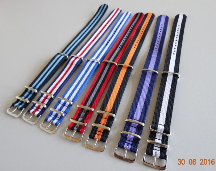 Pasek Nylonowy NATO strap do zegarka Duzy Wybór