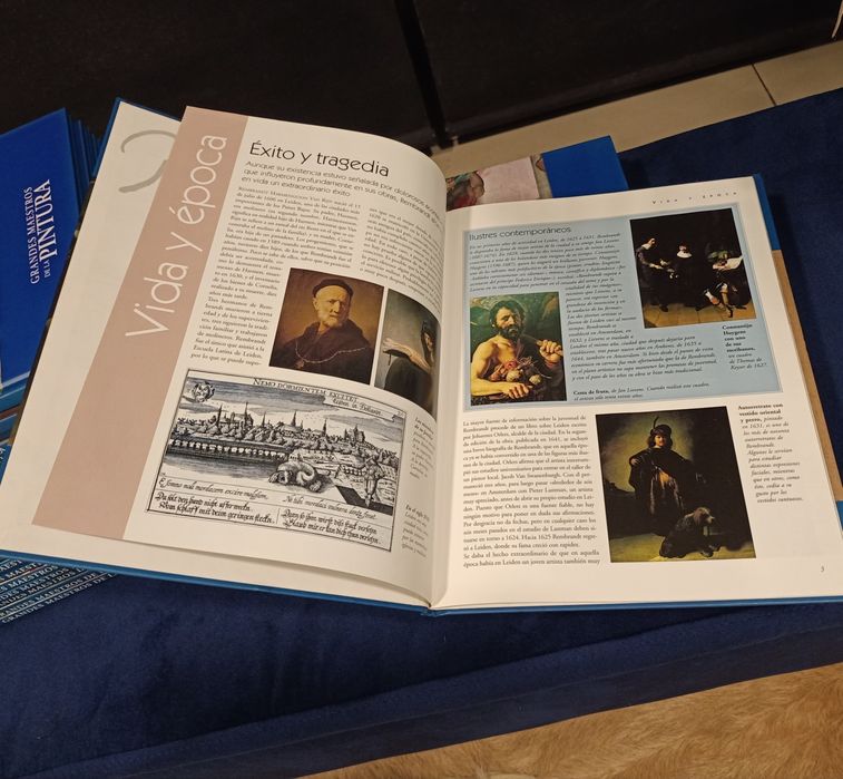 Coleção 30 volumes livros. Grandes maestros de la pintura.