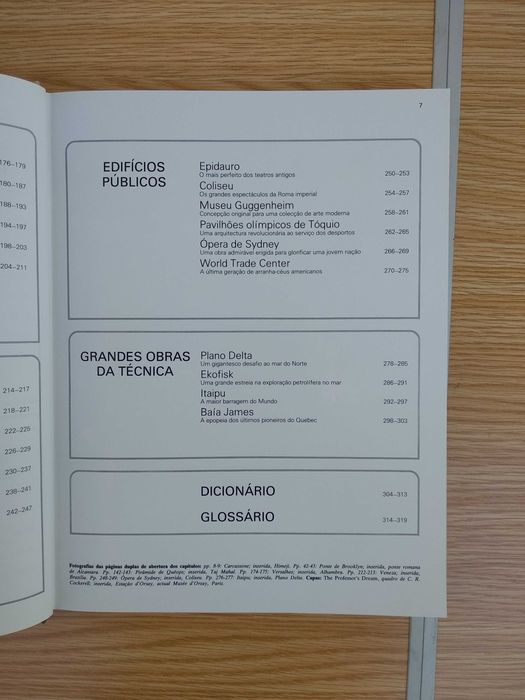 Livro de Arquitetura 'As Grandes Construções do Homem' Reader's Digest