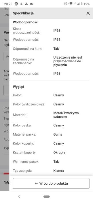Smartwatch Garett Niki czarny