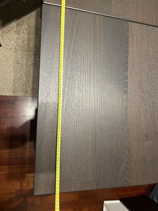 Mesa de jantar extensivel com 6 cadeiras