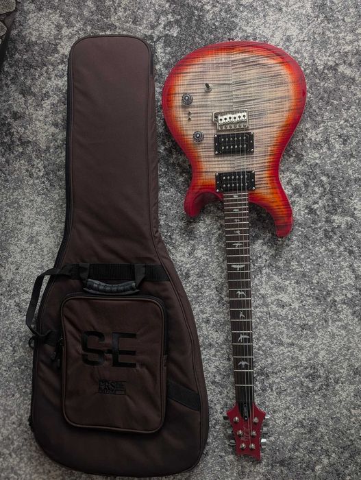 PRS SE Custom 24-08 - Charcoal Cherry Burst
