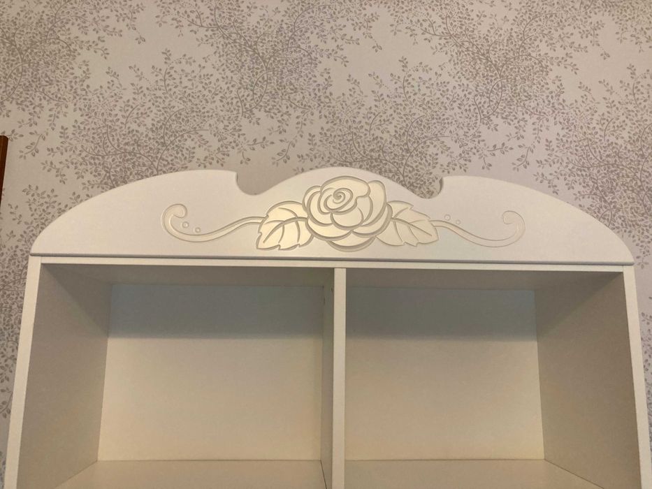 Regał 90 BIANCO FIORI - Meblik