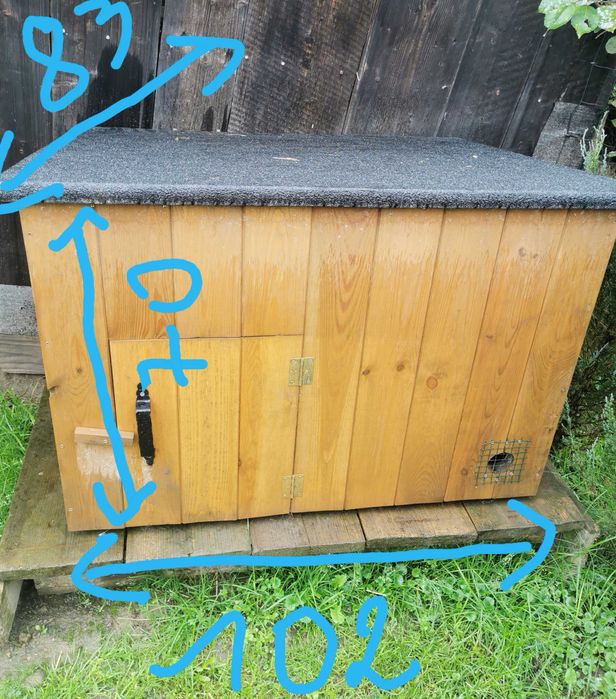 Kurnik dla kur kaczki