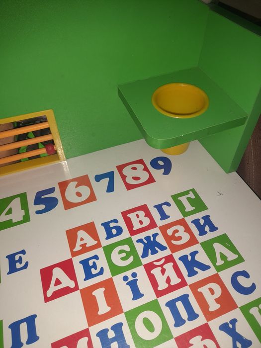 Парта дитяча з 2 до 10 років зростаюча шкільна навчальна