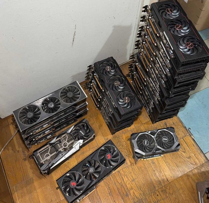 Под ремонт! Видеокарты amd 6800 6800xt 6900xt 5700xt 3080