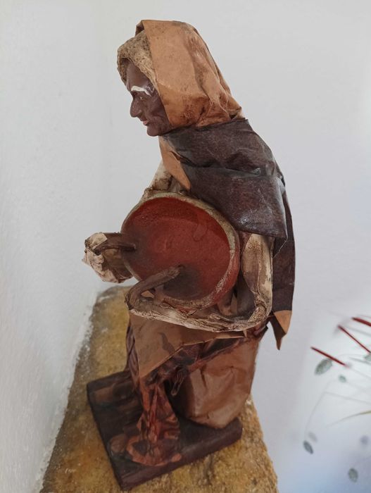 Escultura de arte mexicana em papel