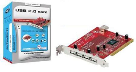 Conceptronic PCI USB Controller64550624212225120