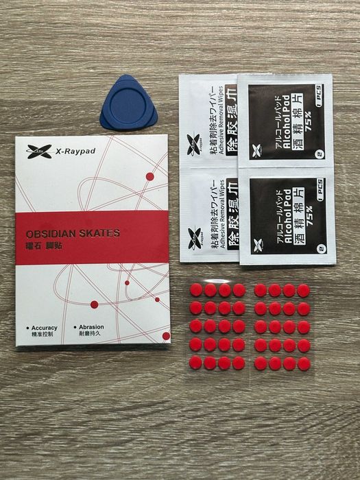 Глайди для тканини X-Raypad Jade / Obsidian — Точки для мишок