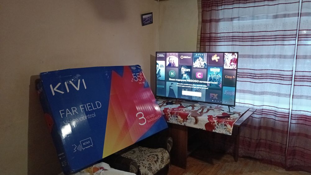 Новий телевізор в гарному стані 55 дюймів