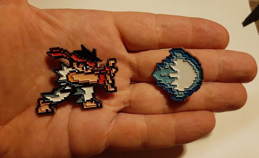 Przypinka - Street Fighter Ryu.