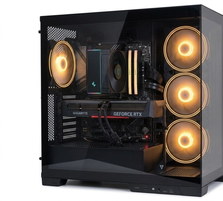 Komputer stacjonarny rtx5070 ryzen 7 7700 32 ram ddr5