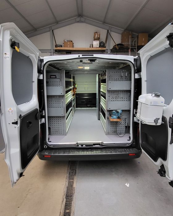 Storevan zabudowa warsztatowa serwisowa sortimo bott