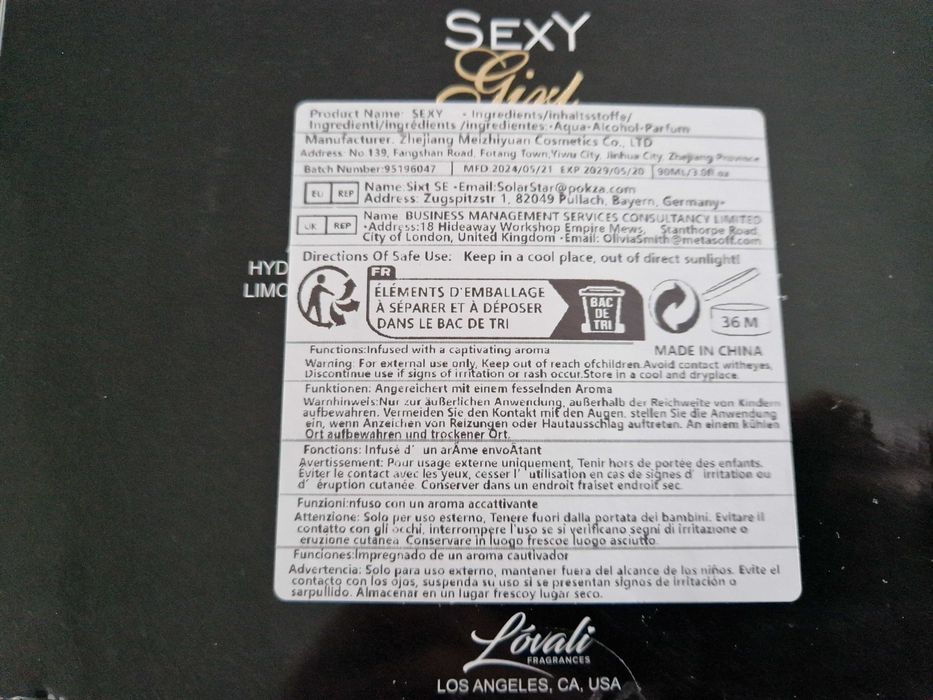 Perfume de Senhora