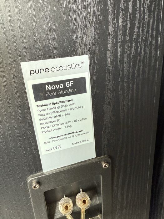 Amplituner Sony STR-DN1000 pilot | Kolumny Pure acoustics NOVA 6F