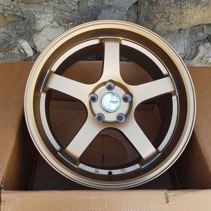 Диски НОВІ ADVAN R18 5x112  Audi A4  Skoda Superb VW Passat Jetta Golf
