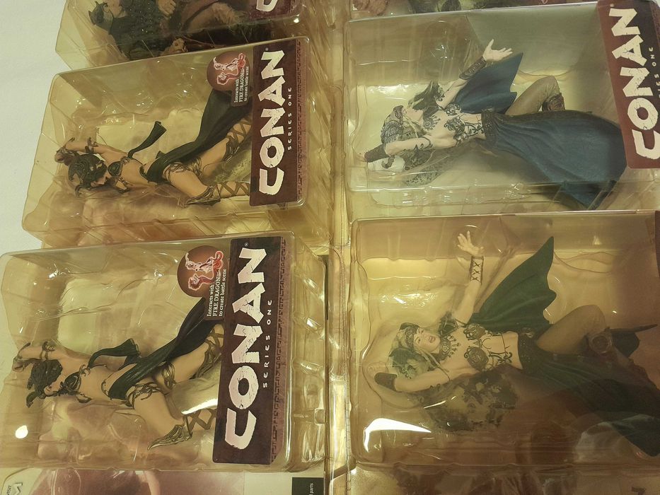 Figuras Conan Mcfarlane Toys (incompletas)