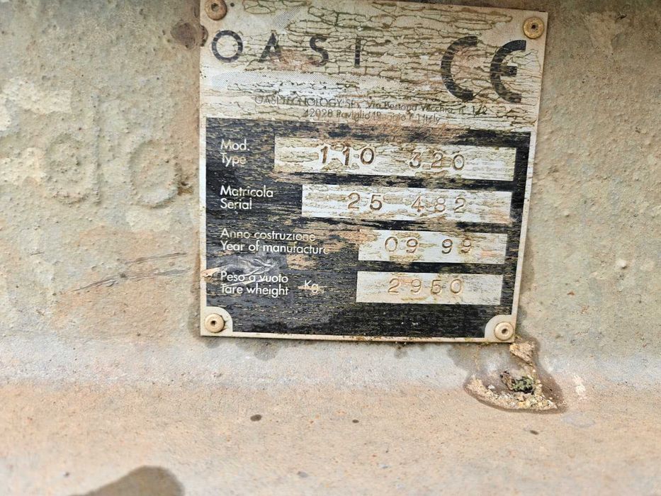 Maquina de Rega Oasis 110/320