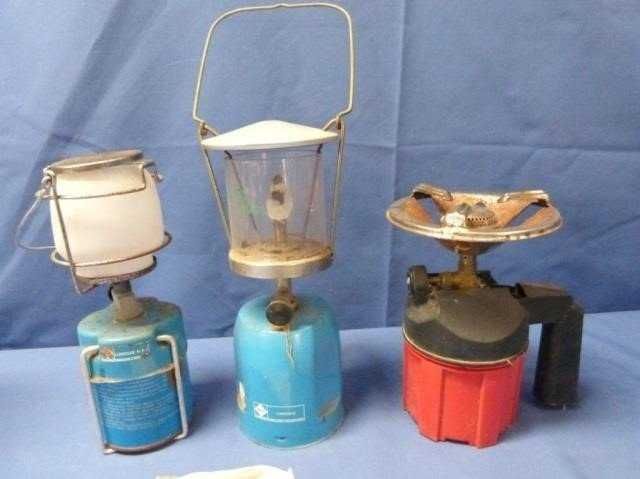 Lote Lanternas e Fogão a Gás