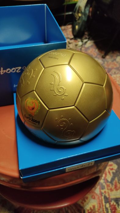 Swatch edição limitada Euro 2004 bola relógio