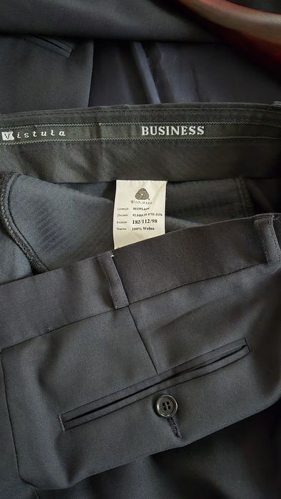 Męski wełniany garnitur Vistula 182/112/98