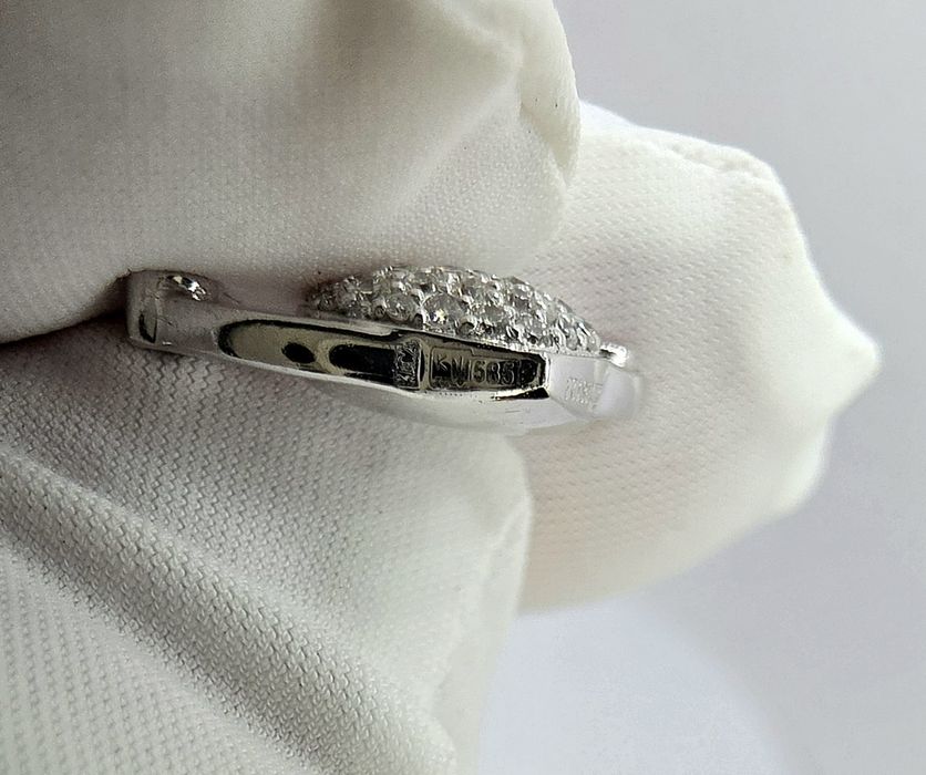 Брендовий золотий підвіс+ланцюг с діамантами 0.3ct