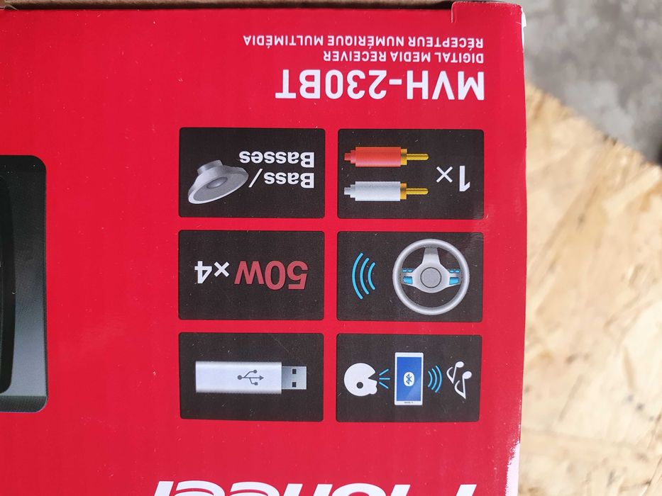 Radio Pioneer NOWE Bluetooth