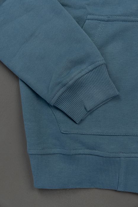 БЕЗ ПЕРЕДОПЛАТИ: Зіп худі Stone Island джинсовий колір