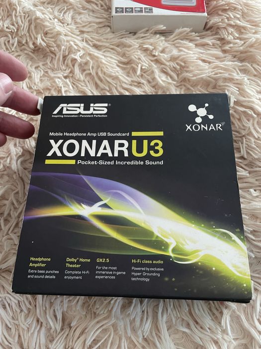 Мобільна USB-звукова карта ASUS Xonar U3.