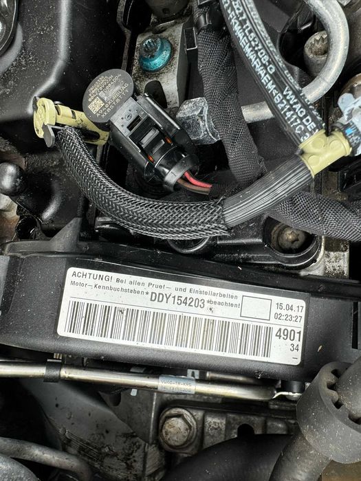 Двигун мотор двигатель 1.6 tdi DDYA Volkswagen Skoda Audi