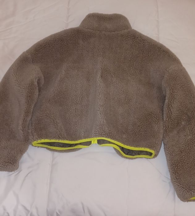 Casaco peludo da Pull&Bear