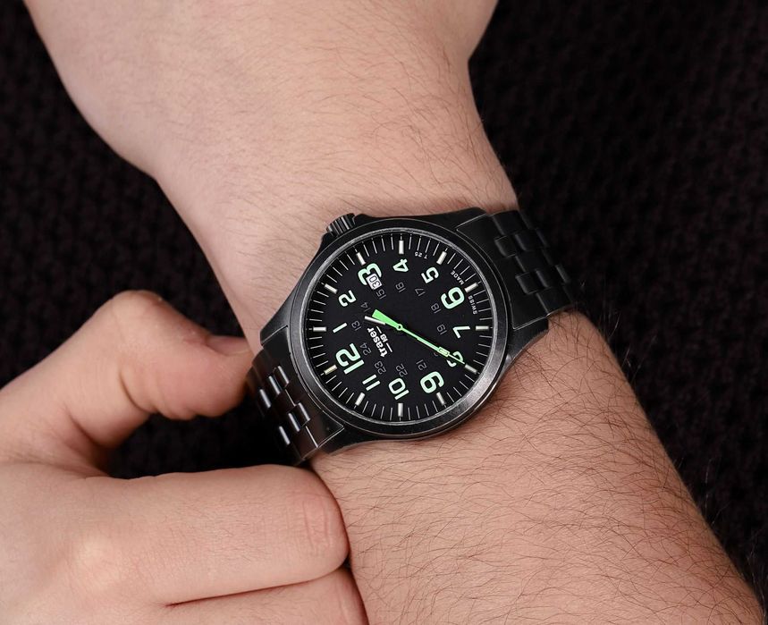 ZEGAREK TRASER P67 Officer PRO GunMetal Black/Lime MADE SWISS 42MM