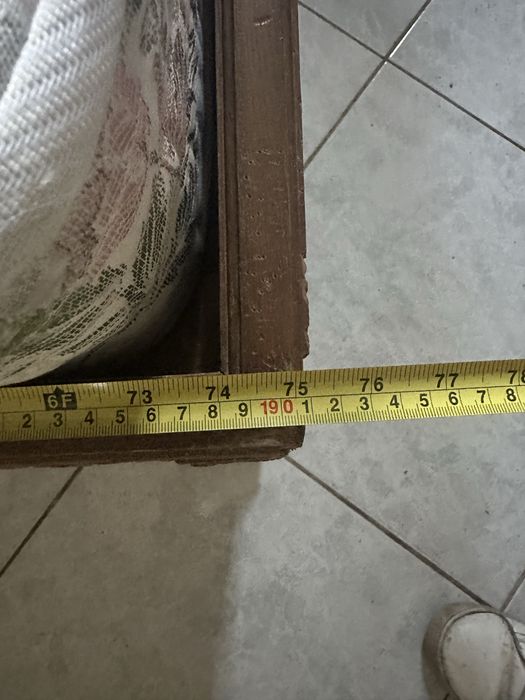 Cama indivdual com gavetao para cama ou arrumação 190x90cm