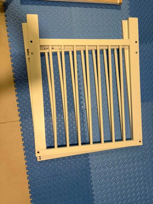 Conjunto Berço IKEA Gulliver Branco + Colchão (60x120 cm)