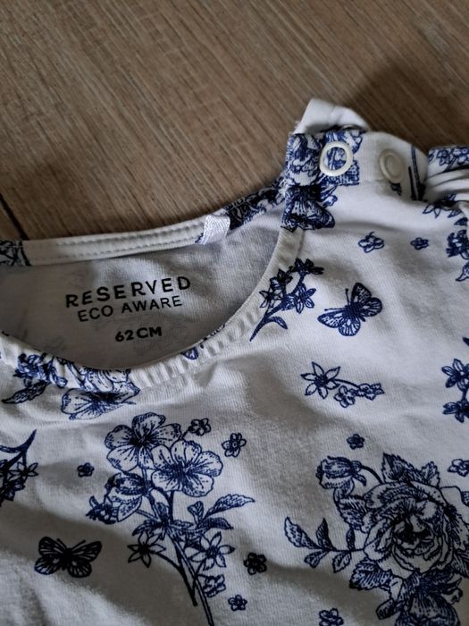 Zestaw ubranek letnich reserved 62.stan idealny
