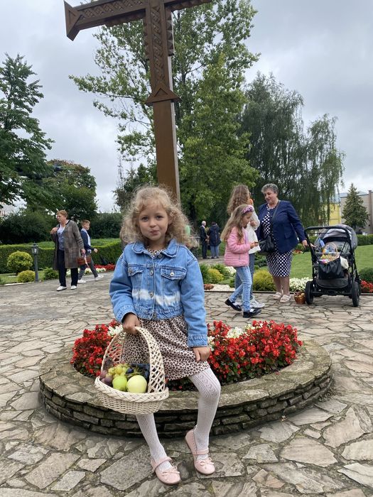 Куртка для дівчинки 116-122р