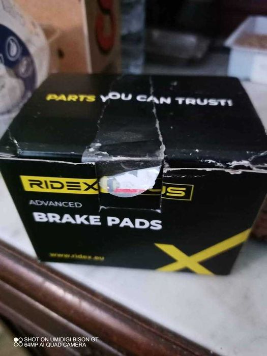 Pastilhas de travão RIDEX PLUS