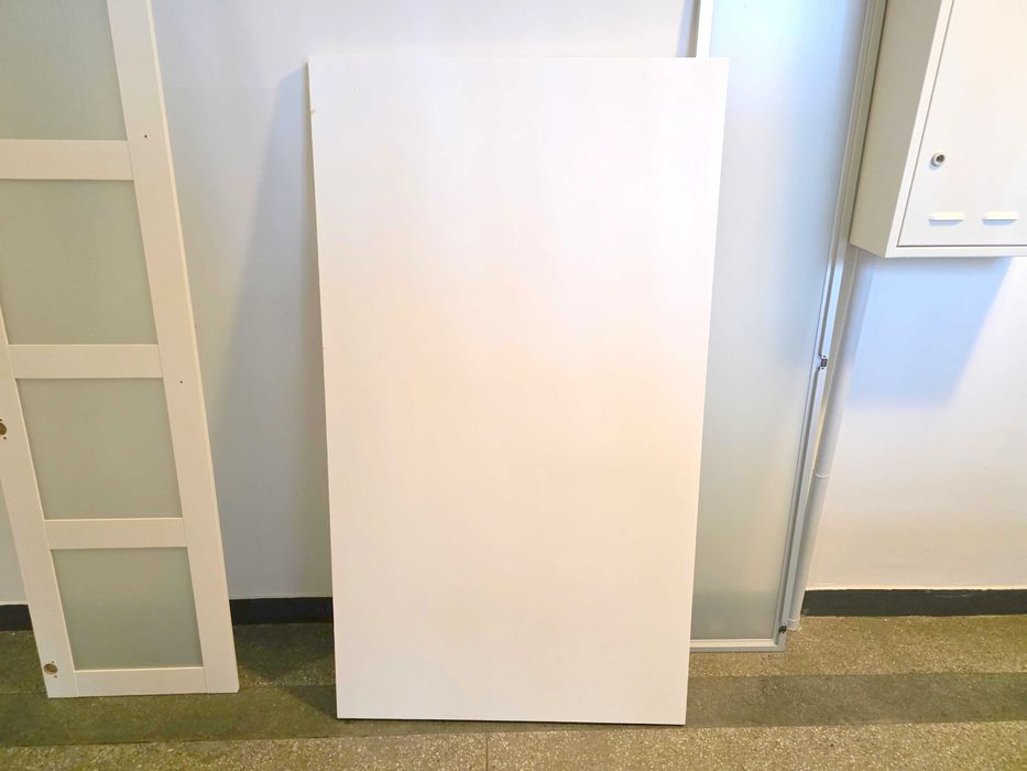 Blat stołu / biurka JYSK [ 160 x 90 x 4 cm ], biały połysk