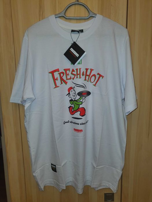 Mass Denim x Asfalt - Koszulka / Tees FRESH AND HOT / XL