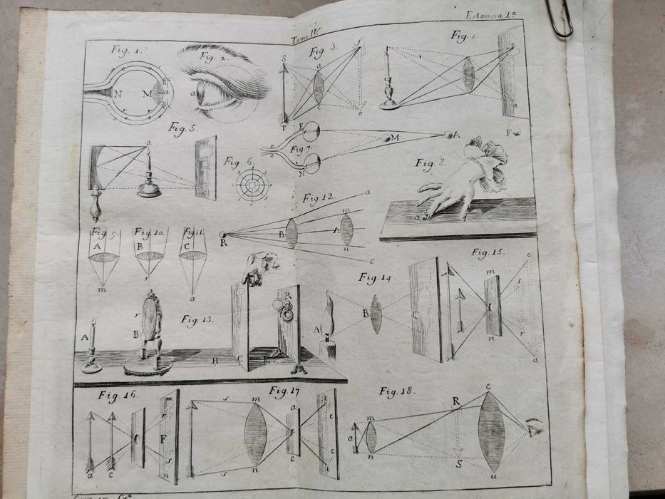 Colecção livros 'Recreação Filosófica' do séc. XVIII