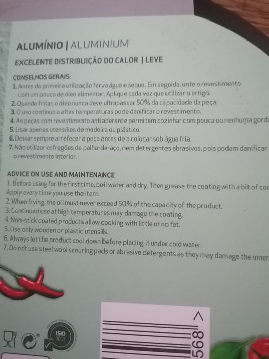 Frigideira Kasa Antiaderente 30 cm