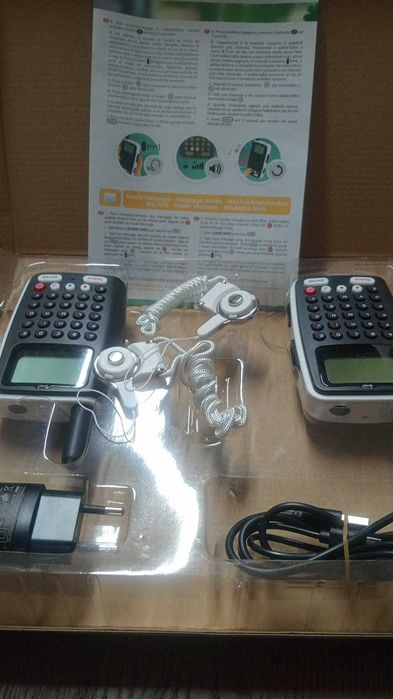 Walkie-Talkie Messenger Buki France TW04 (Voz + Mensagens SMS - Recarregável)