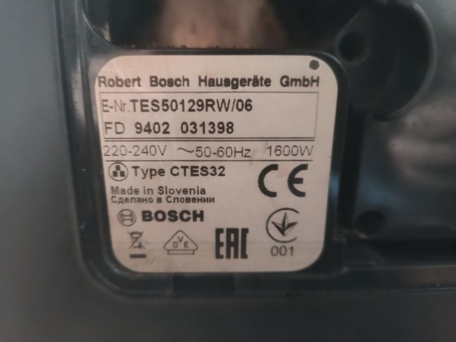 Ekspres do kawy Bosch CTES32