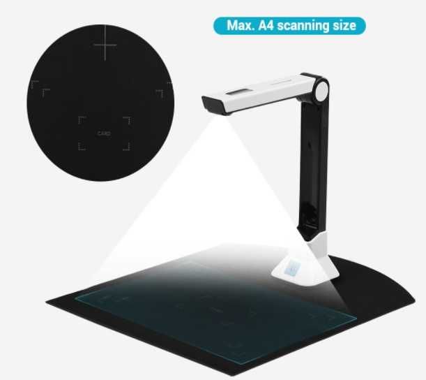 Scanner portátil de documentos A4