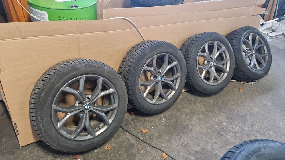 Kola zimowe 19" BMW X5, opony Pirelii jak nowe z 2024r